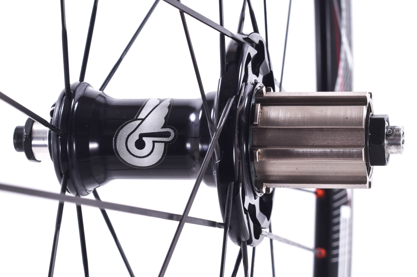 USED Fulcrum Racing 5/Campagnolo Vento Asymmetric Rim Brake Wheelset 700c Campagnolo Freehub
