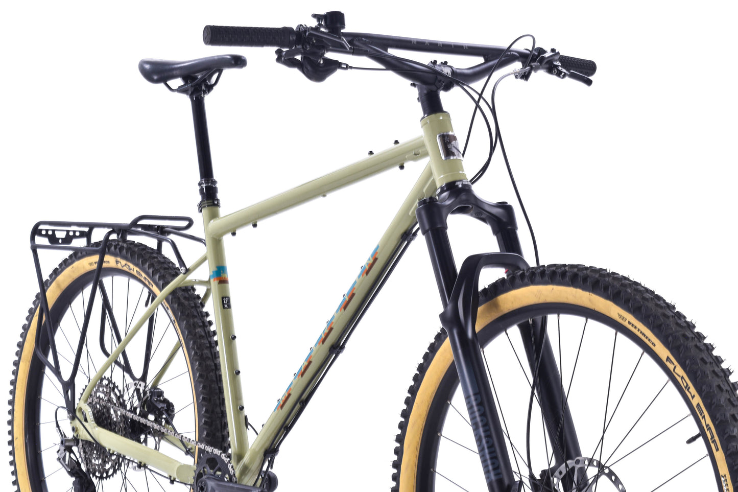 USED Marin Pine Mountain 2 XL Hardtail Mountain Bike 1x12 Speed w/ Rear Rack