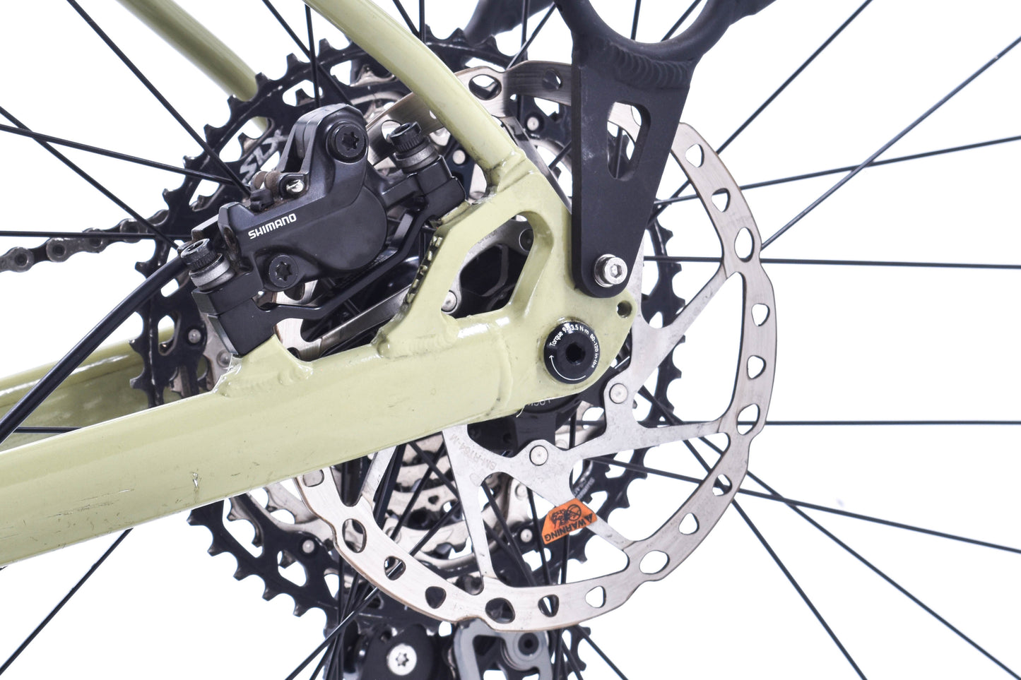 USED Marin Pine Mountain 2 XL Hardtail Mountain Bike 1x12 Speed w/ Rear Rack