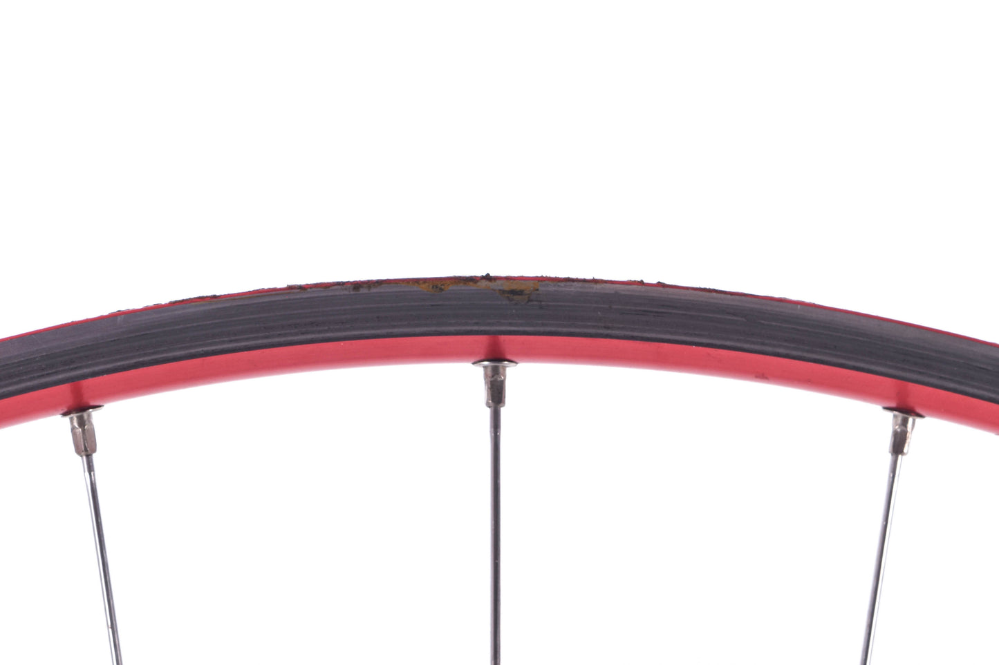USED Mavic Helium SUP Red 700C Tubular Road Wheelset Rim Brake Quick Release
