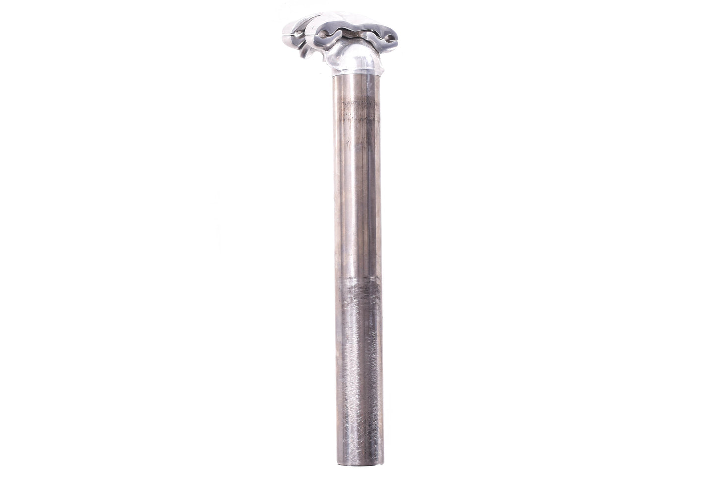 USED Campagnolo Record Titanium Seatpost 27.2 x 240mm Road Bike Silver