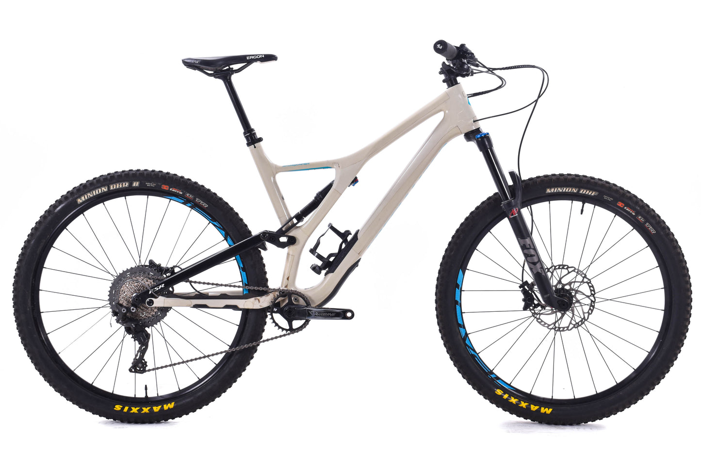 USED 2018 Specialized Stumpjumper Comp Carbon 29" Grey/Blue  XL