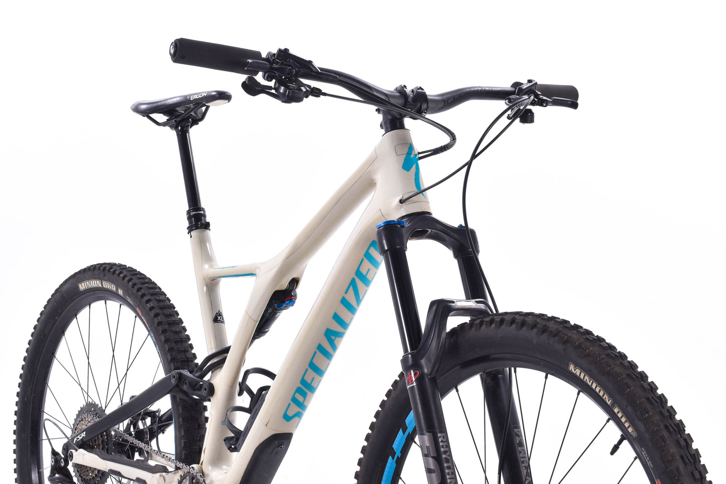 USED 2018 Specialized Stumpjumper Comp Carbon 29" Grey/Blue  XL