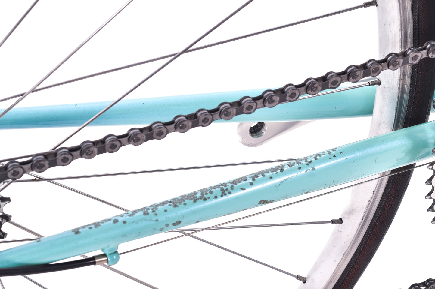 USED BIanchi Veloce 59cm Steel Road Bike Campagnolo Veloce 3x9 speed