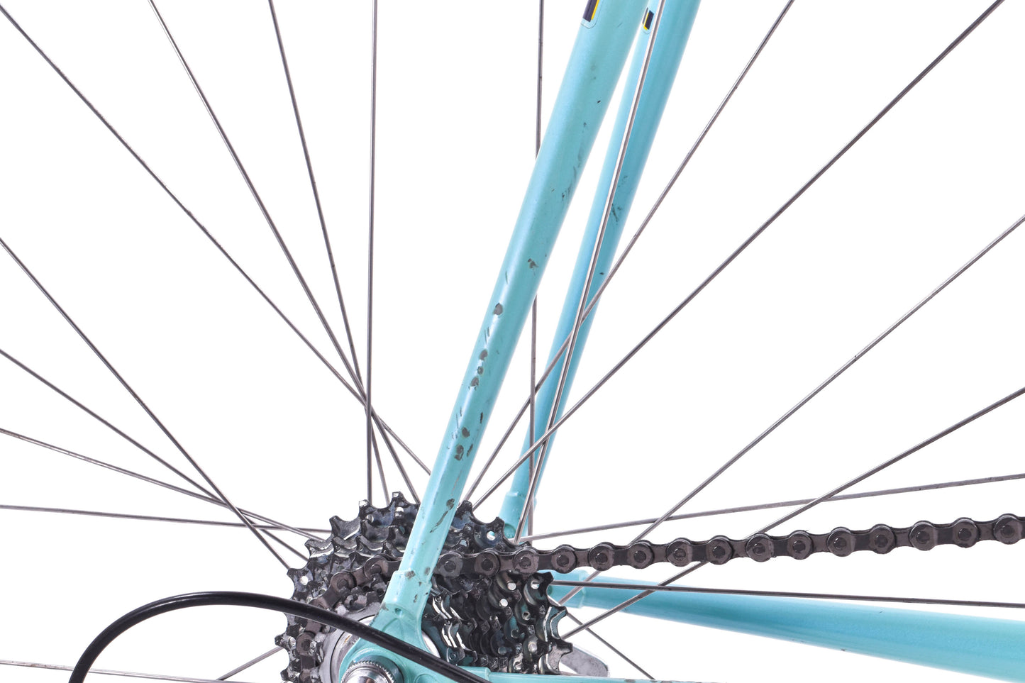 USED BIanchi Veloce 59cm Steel Road Bike Campagnolo Veloce 3x9 speed