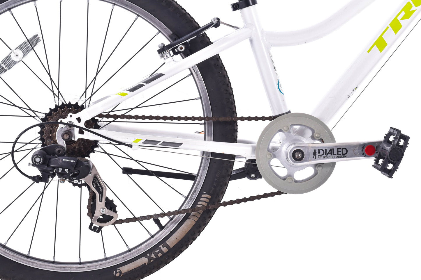 USED 2017 Trek Precaliber 24 Aluminum Kids Bike 7 Speed Shimano