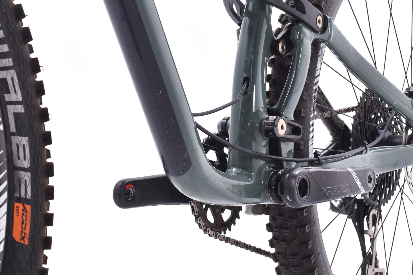 USED Ibis Ripley AF Large Full Suspension Mountain Bike SRAM X0 Eagle 1x12 speed Gray 29"