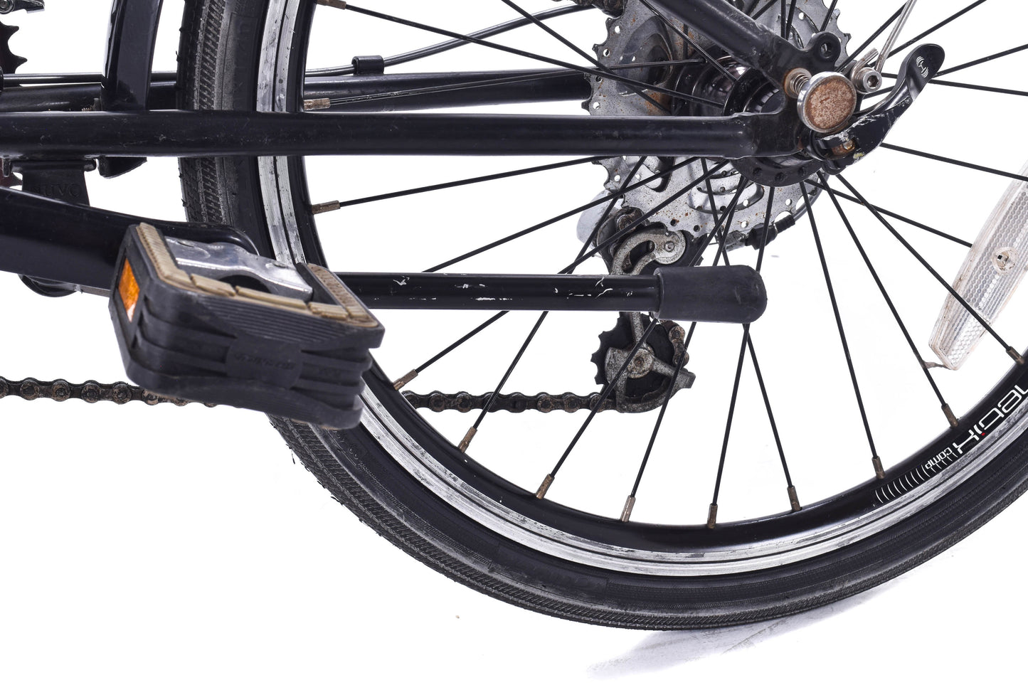 USED Dahon Speed Folding Bike 20" Wheels Black 2x9 speed