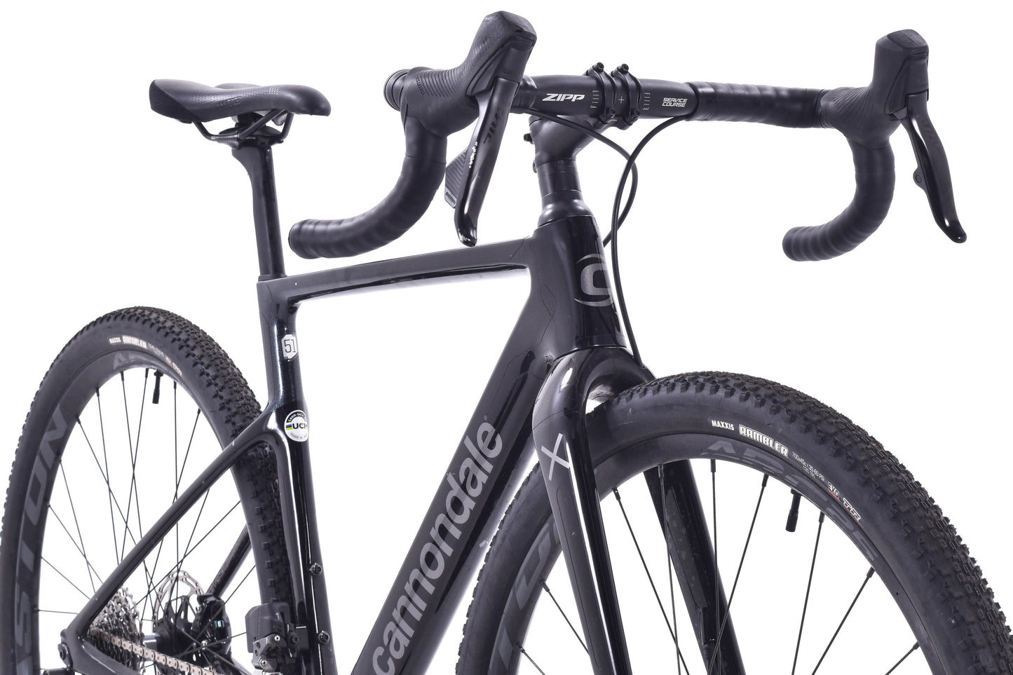 USED 2023 Cannondale SuperSix Evo SE 51cm Gravel Bike Rival AXS 2x12 Speed Black