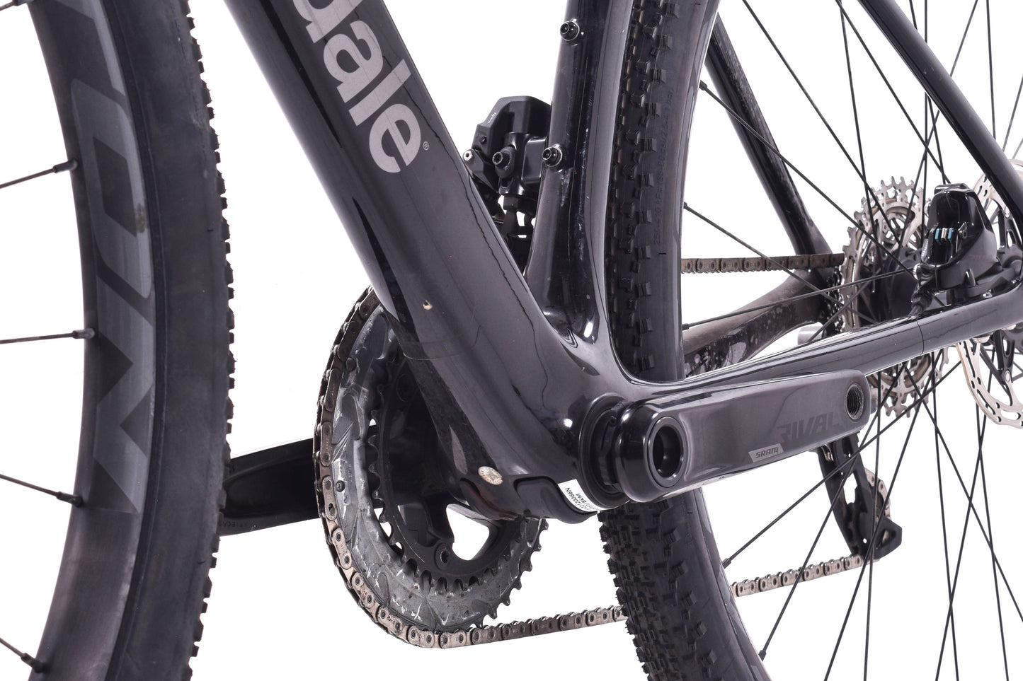 USED 2023 Cannondale SuperSix Evo SE 51cm Gravel Bike Rival AXS 2x12 Speed Black