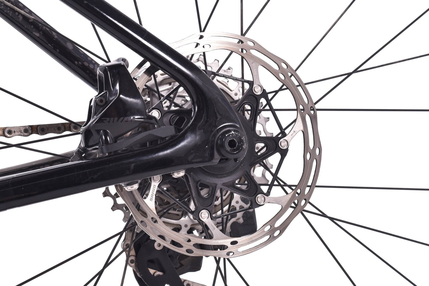 USED 2023 Cannondale SuperSix Evo SE 51cm Gravel Bike Rival AXS 2x12 Speed Black