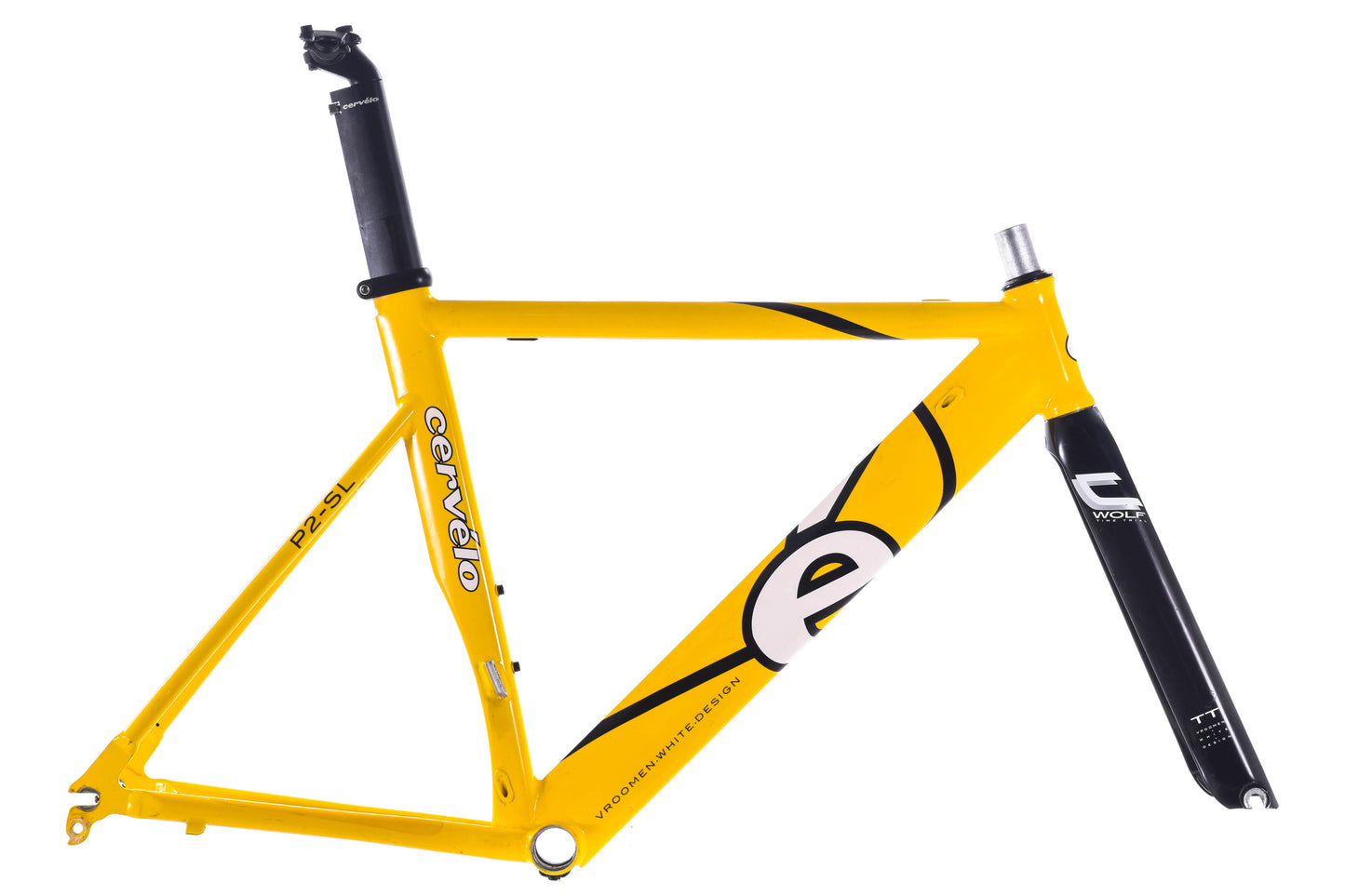 USED Cervelo P2-SL 49cm 650C Time Trial Triathlon Bike Frame Aluminum