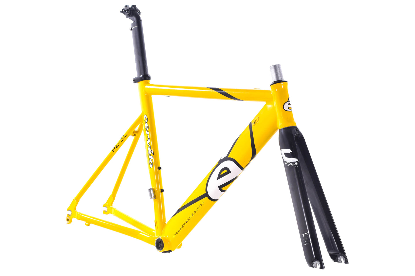 USED Cervelo P2-SL 49cm 650C Time Trial Triathlon Bike Frame Aluminum