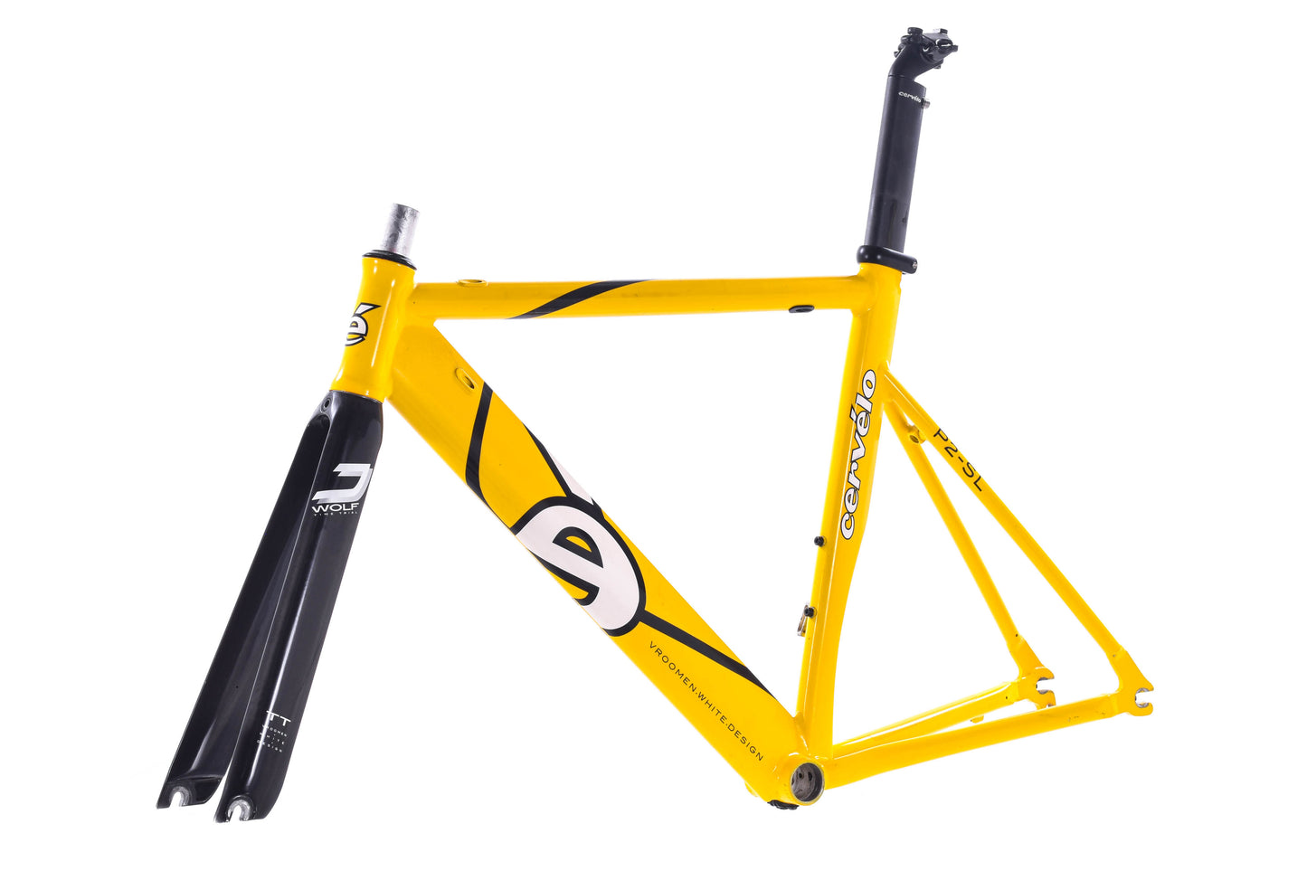 USED Cervelo P2-SL 49cm 650C Time Trial Triathlon Bike Frame Aluminum