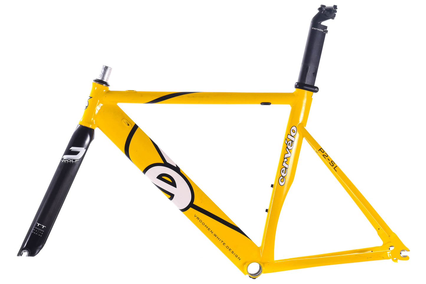 USED Cervelo P2-SL 49cm 650C Time Trial Triathlon Bike Frame Aluminum