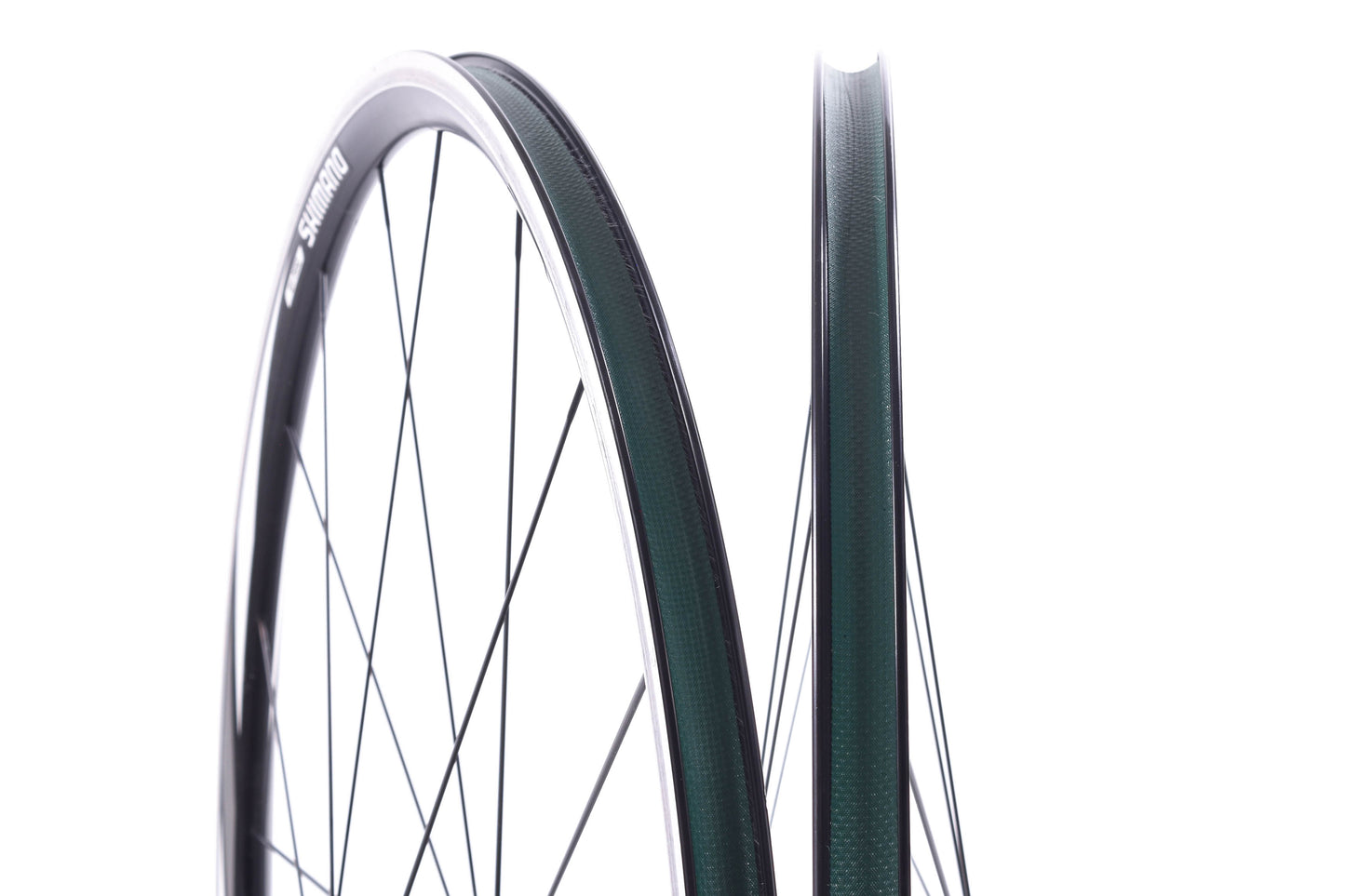 USED Shimano WH-R550 650C Road Wheelset Clincher Quick Release Shimano HG 10 speed Freehub