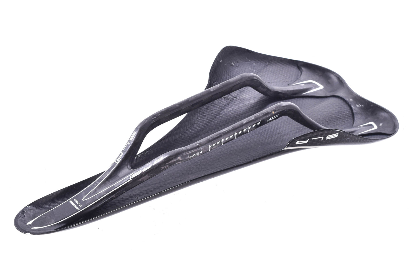 USED Selle Italia SLR Tekno Full Carbon Saddle 126mm 83g