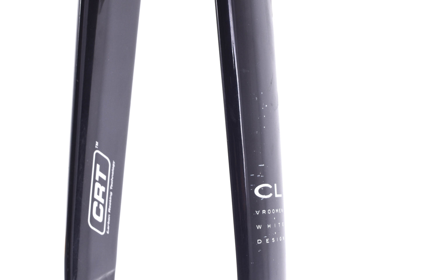 USED Cervelo / Wolf Classic / Vroomen 700C Carbon Road Fork w/ True Temper Steerer Quick Release Rim Brake