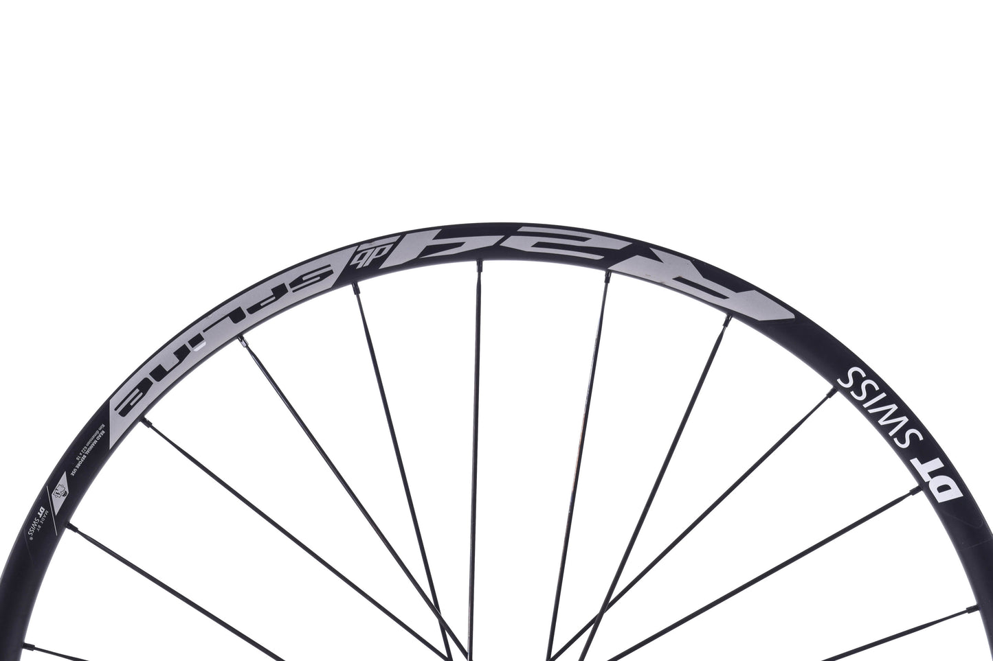 USED DT Swiss R24db Spline Front Alloy Road Wheel 12x100mm Centerlock