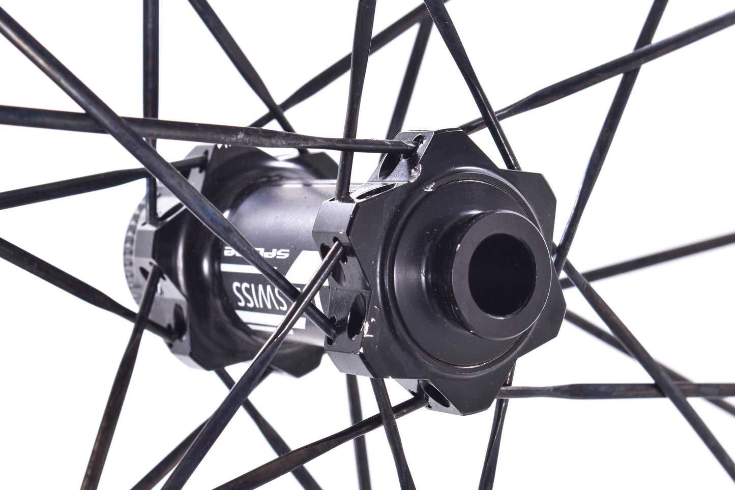 USED DT Swiss R24db Spline Front Alloy Road Wheel 12x100mm Centerlock