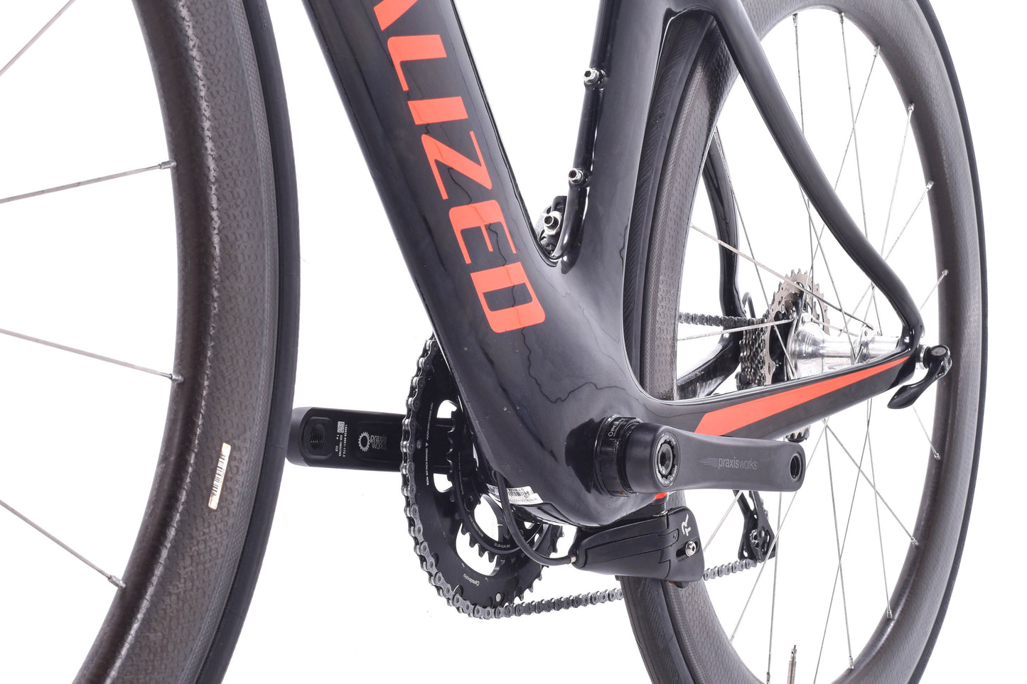 USED 2020 Specialized Shiv Large Shimano Ultegra 2x11 speed w/ Zipp 404 White T11 Hubs