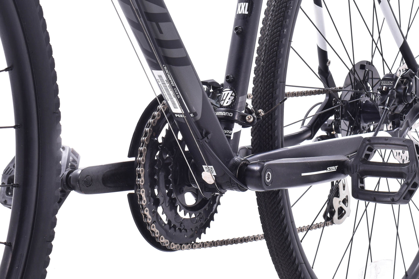 USED Specialized Crosstrail Disc XXL Sport Hybrid Bike Black