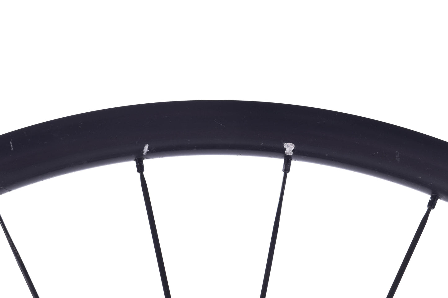 USED DT Swiss G1800 Spline 700C Wheelset 12mm Thru Axle Tubeless Shimano HG