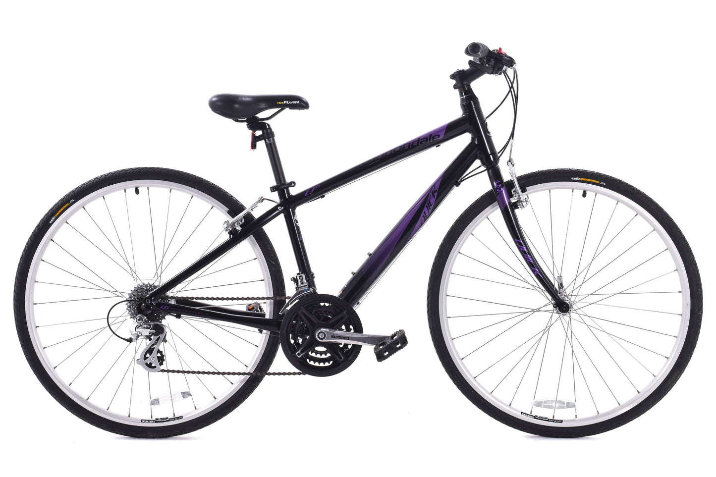 USED Cannondale Quick Q6 Alloy Hybrid Bike Small 3x8 Speed Shimano