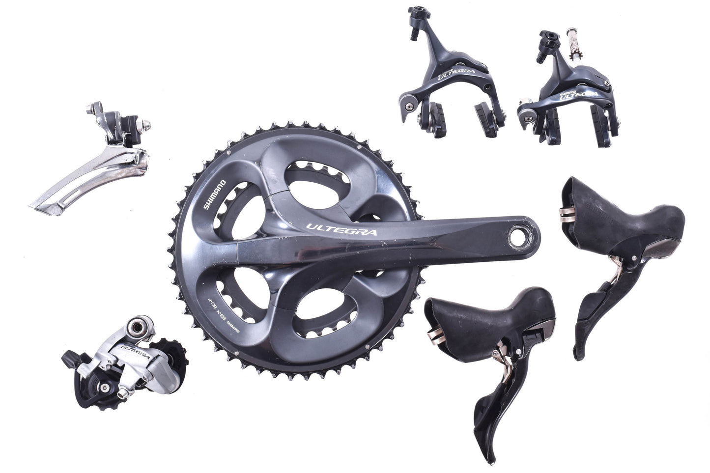 USED Shimano Ultegra 6700 Road Groupset 2x10 speed 170mm 50/34T crank