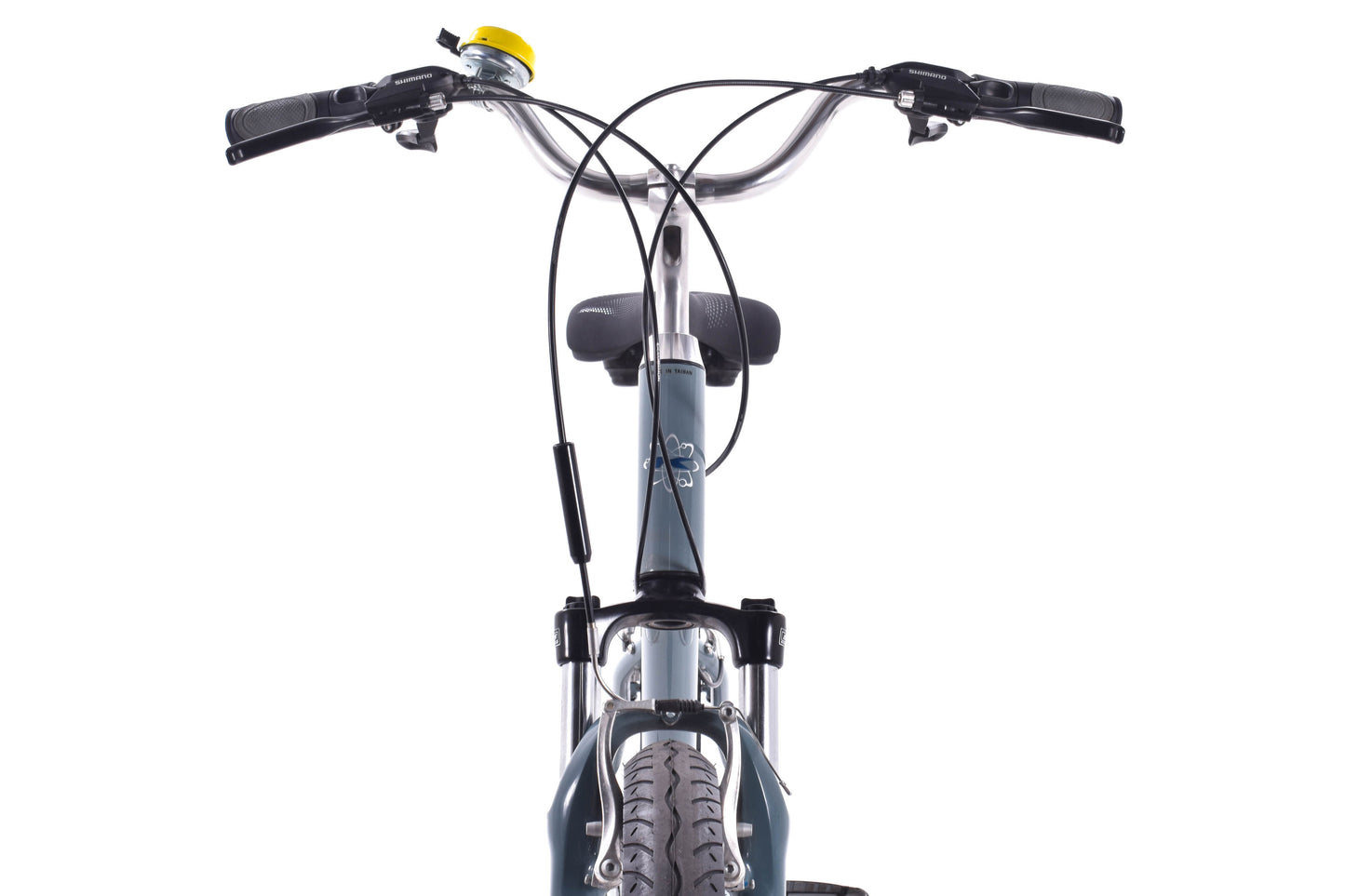 NEW DEMO KHS TC-150 17" Comfort Hybrid Bike 3x7 speed w/ Suspension Fork Gray
