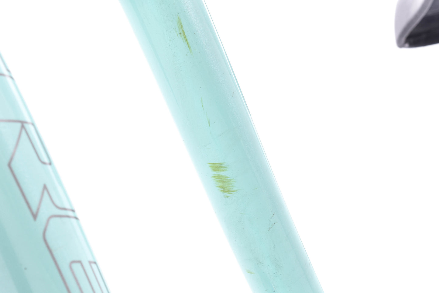 USED Trek Pure Hybrid Cruiser Bike XS/14" Green Aluminum 1x7 Speed