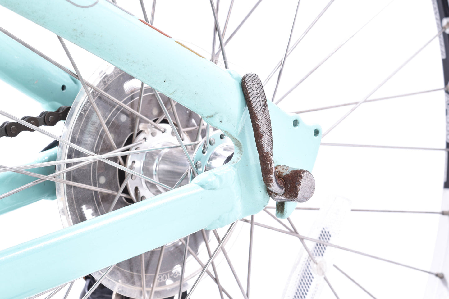 USED Trek Pure Hybrid Cruiser Bike XS/14" Green Aluminum 1x7 Speed