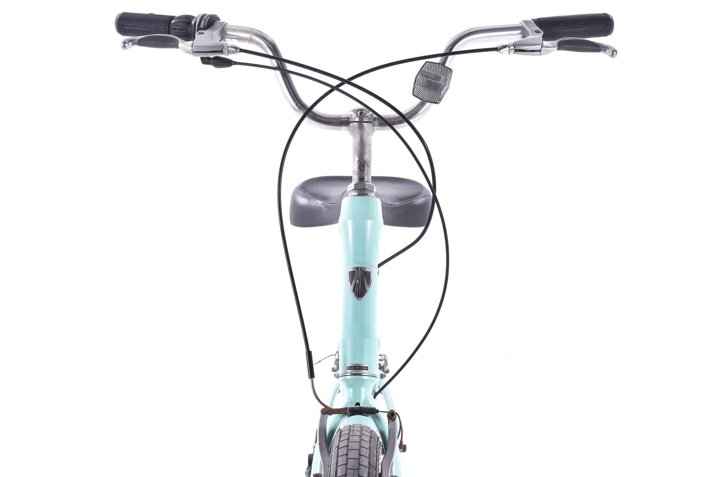 USED Trek Pure Hybrid Cruiser Bike XS/14" Green Aluminum 1x7 Speed