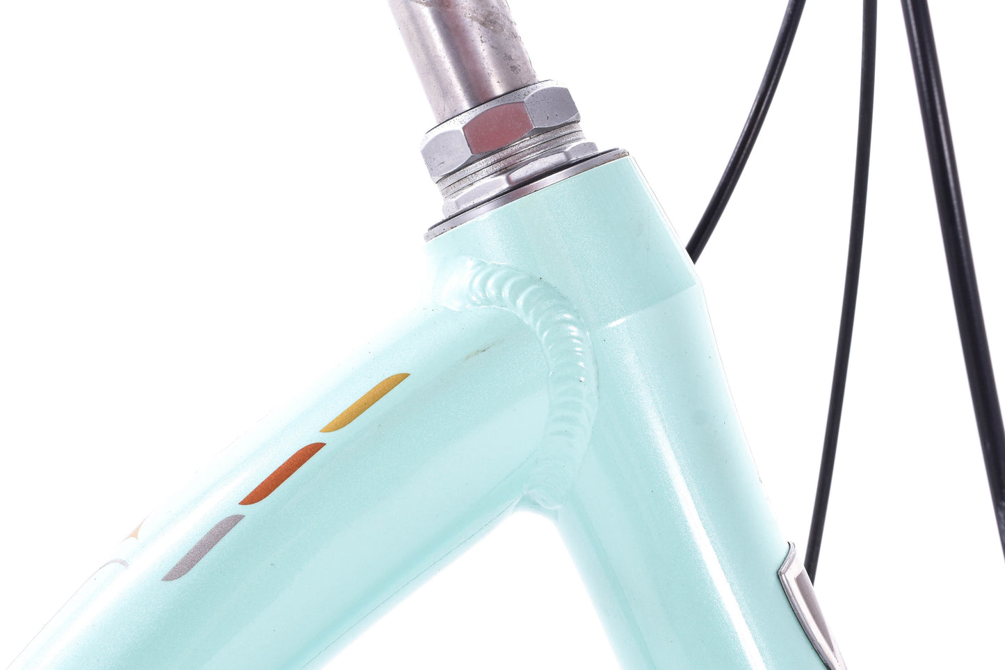 USED Trek Pure Hybrid Cruiser Bike XS/14" Green Aluminum 1x7 Speed