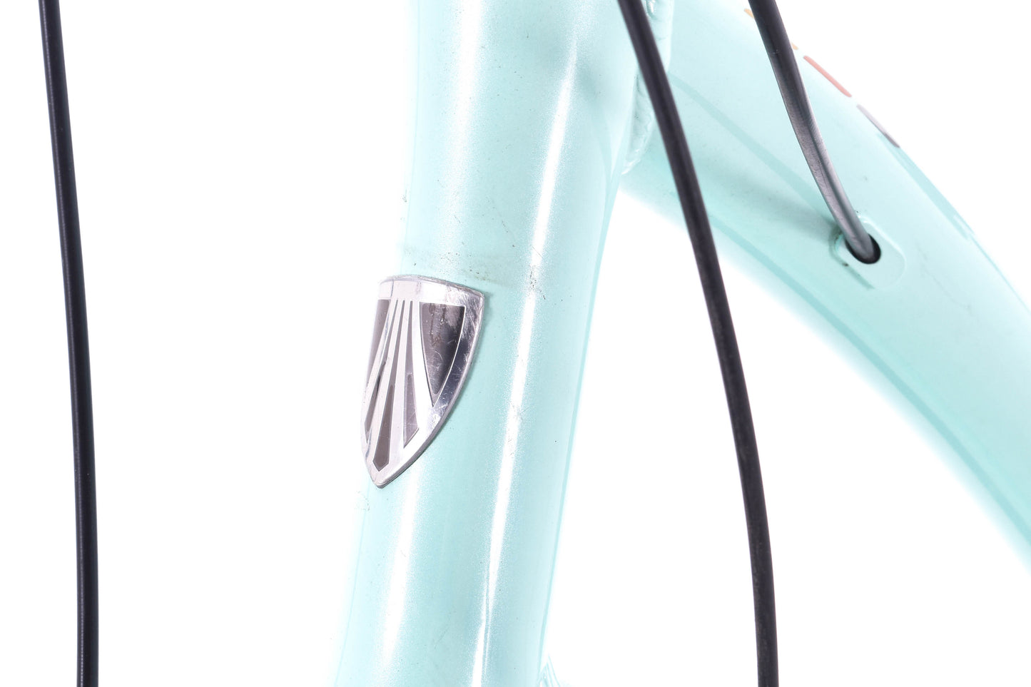 USED Trek Pure Hybrid Cruiser Bike XS/14" Green Aluminum 1x7 Speed