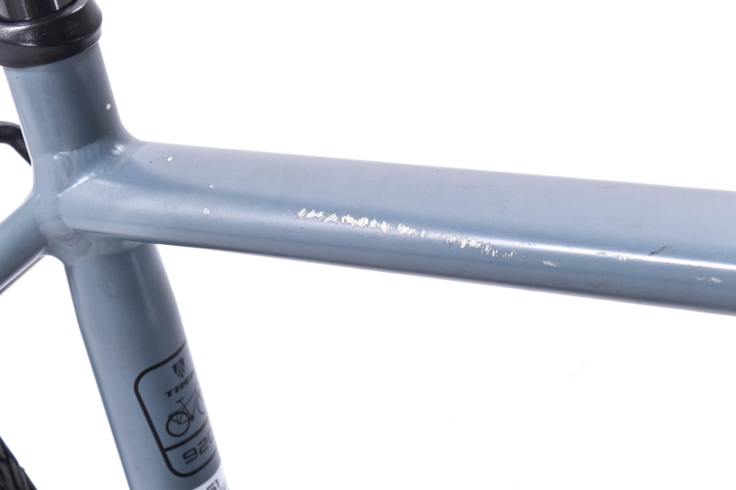 USED Trek 920 61cm Touring Bike Aluminum Gray SRAM 2x10 Speed Front/Rear Racks