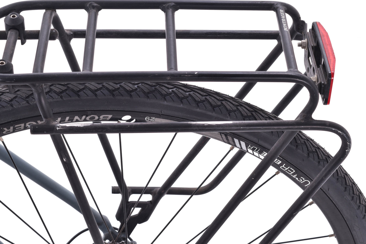 USED Trek 920 61cm Touring Bike Aluminum Gray SRAM 2x10 Speed Front/Rear Racks