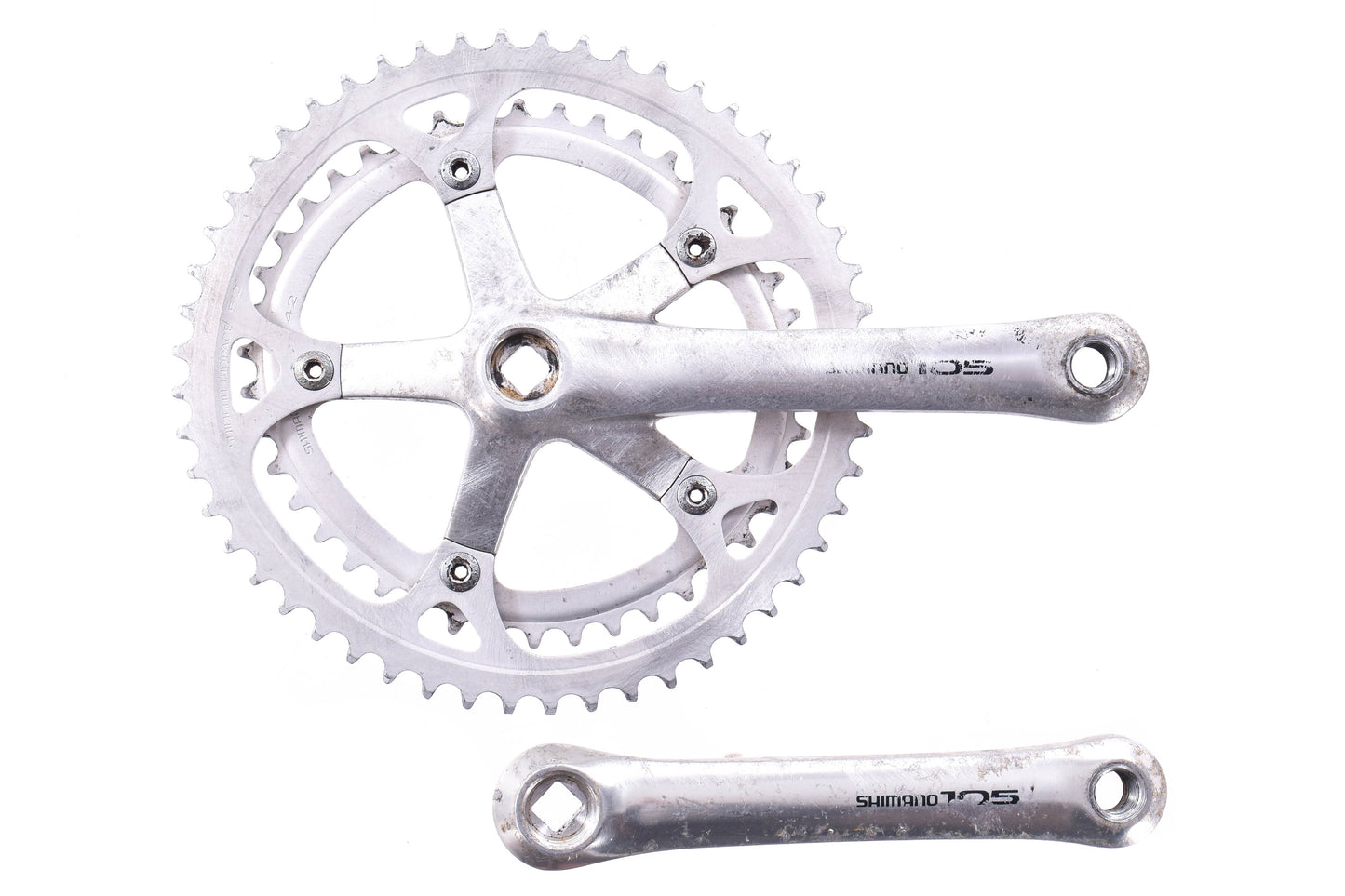 USED Vintage Shimano 105 Road Groupset Silver Downtube Shifters 2x7 Speed