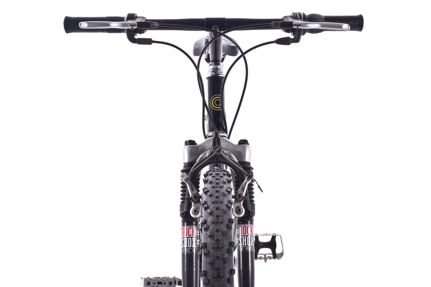 USED Cannondale F300 CAAD1 Aluminum Hardtail Mountain Bike 14" Frame 26" Wheel AS IS Project Bike Black