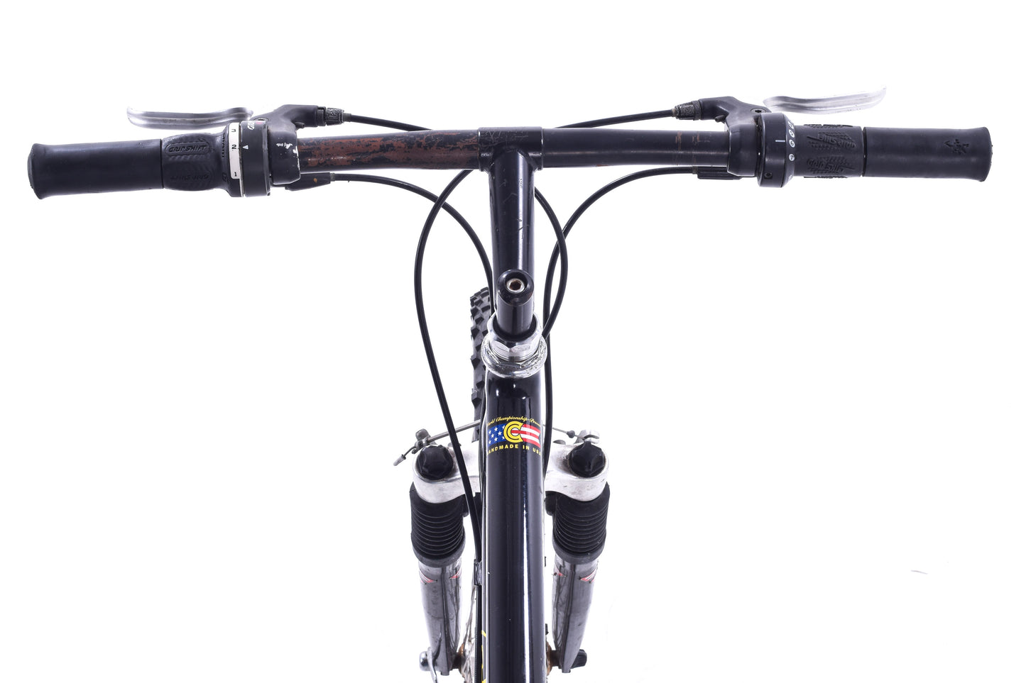 USED Cannondale F300 CAAD1 Aluminum Hardtail Mountain Bike 14" Frame 26" Wheel AS IS Project Bike Black