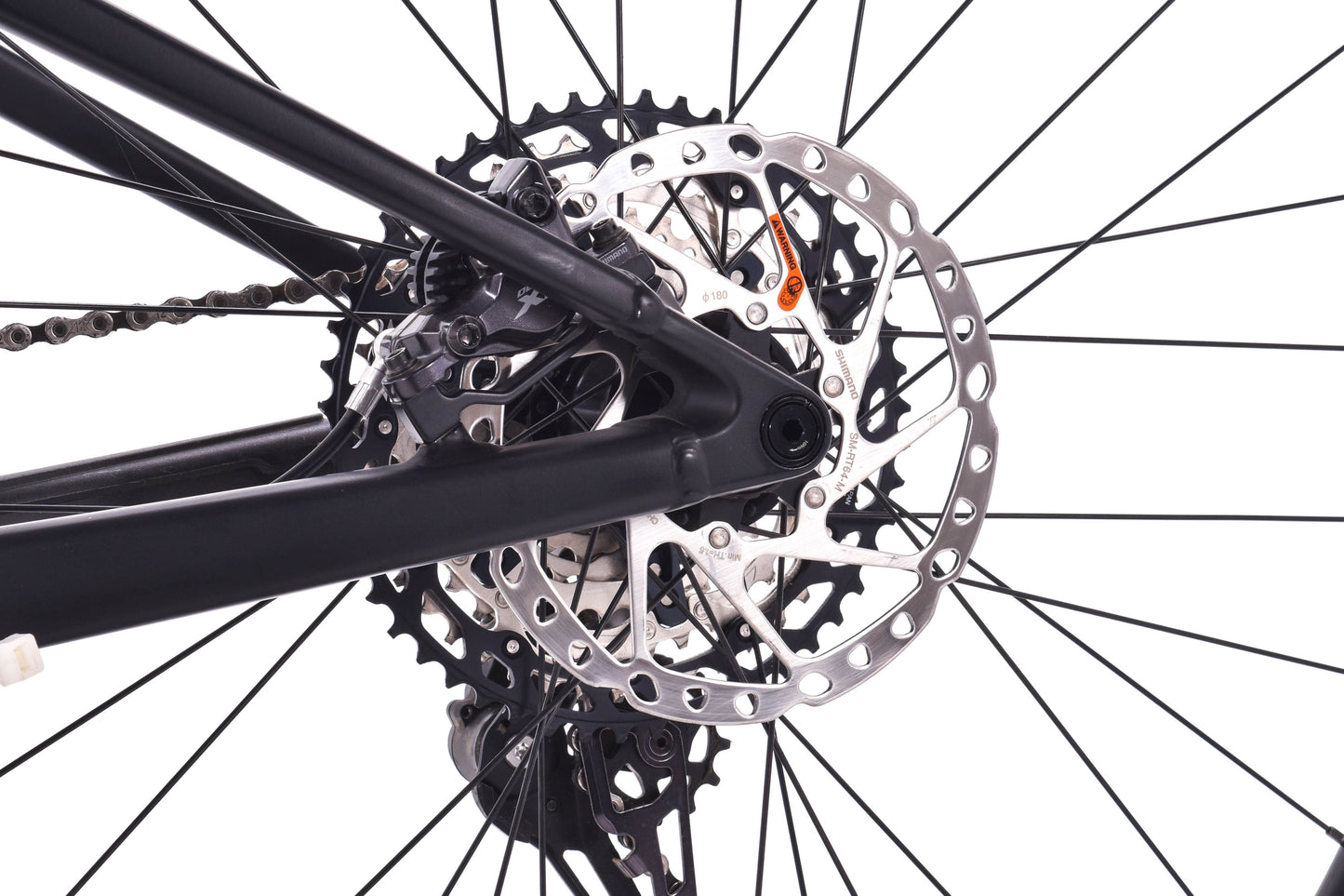 USED 2022 Orbea OIZ H30 Medium Full Suspension XC Mountain Bike Black/Green Shimano Deore XT 1x12 Speed