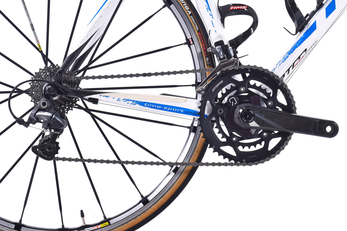 USED Time RX Instinct Carbon Road Bike XS Shimano Dura-Ace 2x10 Speed Quarq Power Meter