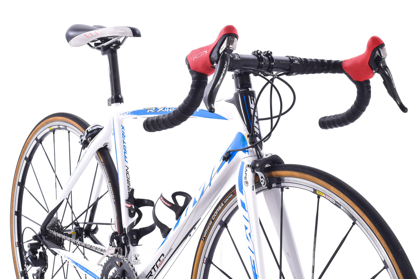 USED Time RX Instinct Carbon Road Bike XS Shimano Dura-Ace 2x10 Speed Quarq Power Meter
