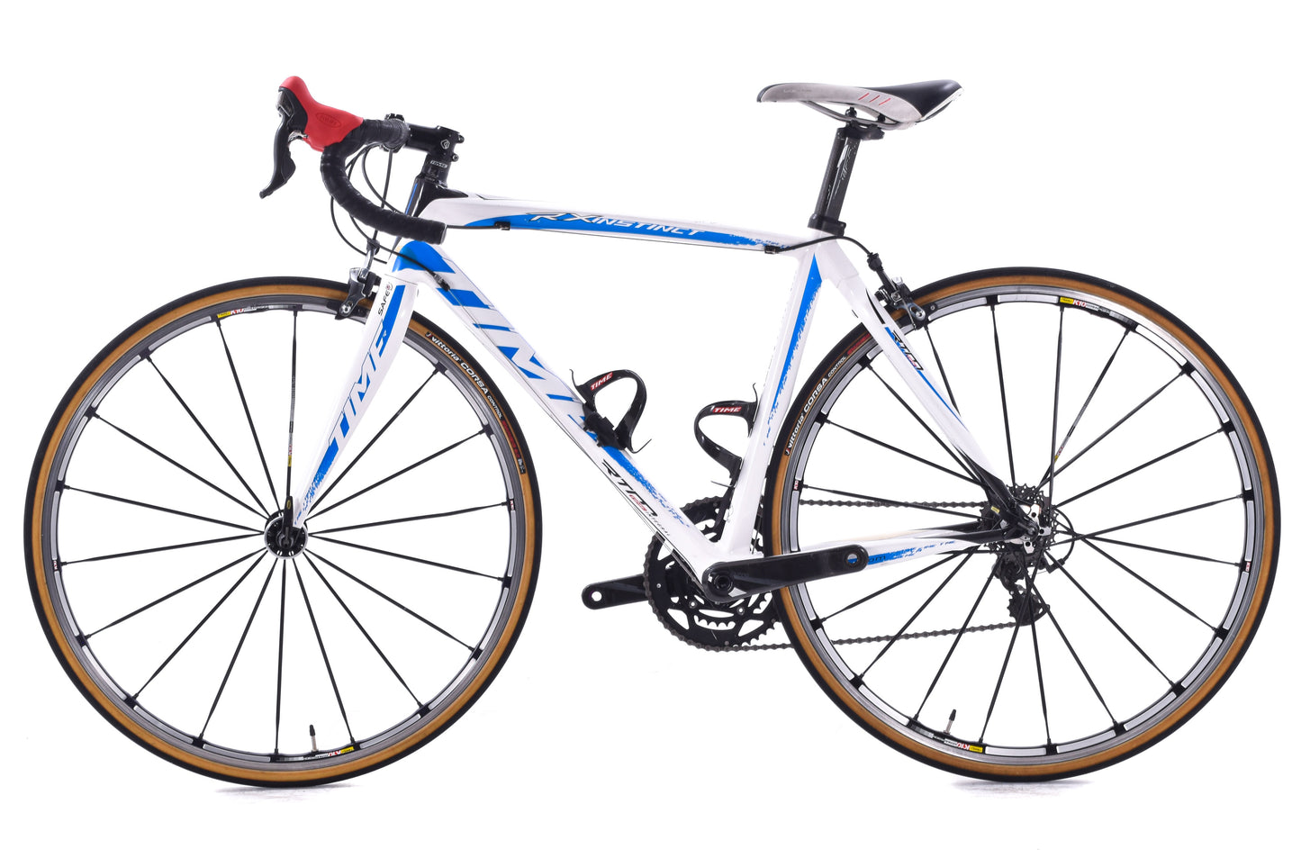 USED Time RX Instinct Carbon Road Bike XS Shimano Dura-Ace 2x10 Speed Quarq Power Meter