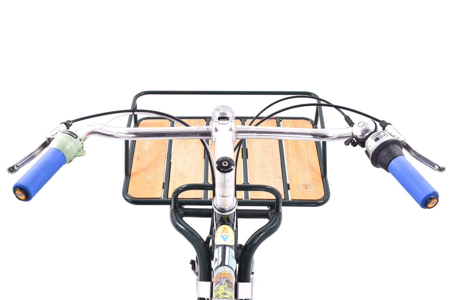 USED Faraday Porteur Electric Commuter Bike Front Hub Driven Internal Hub 5 speed