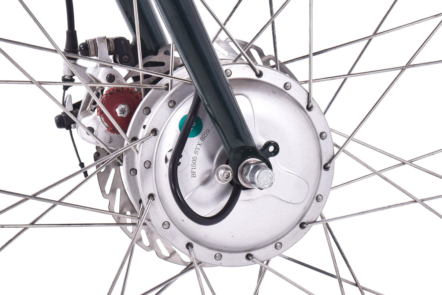 USED Faraday Porteur Electric Commuter Bike Front Hub Driven Internal Hub 5 speed