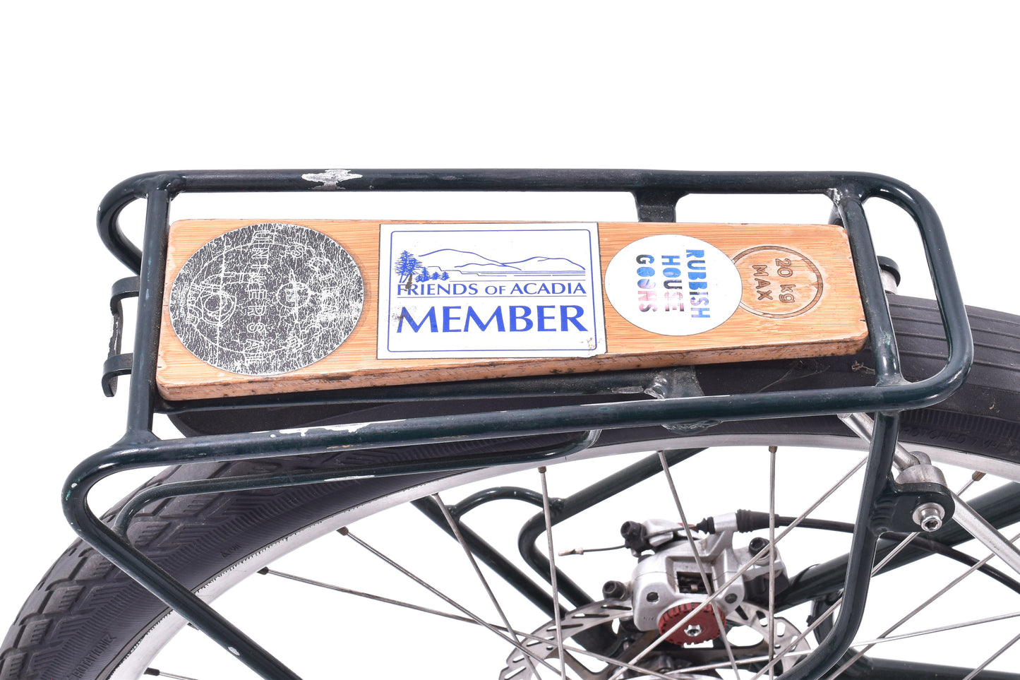USED Faraday Porteur Electric Commuter Bike Front Hub Driven Internal Hub 5 speed
