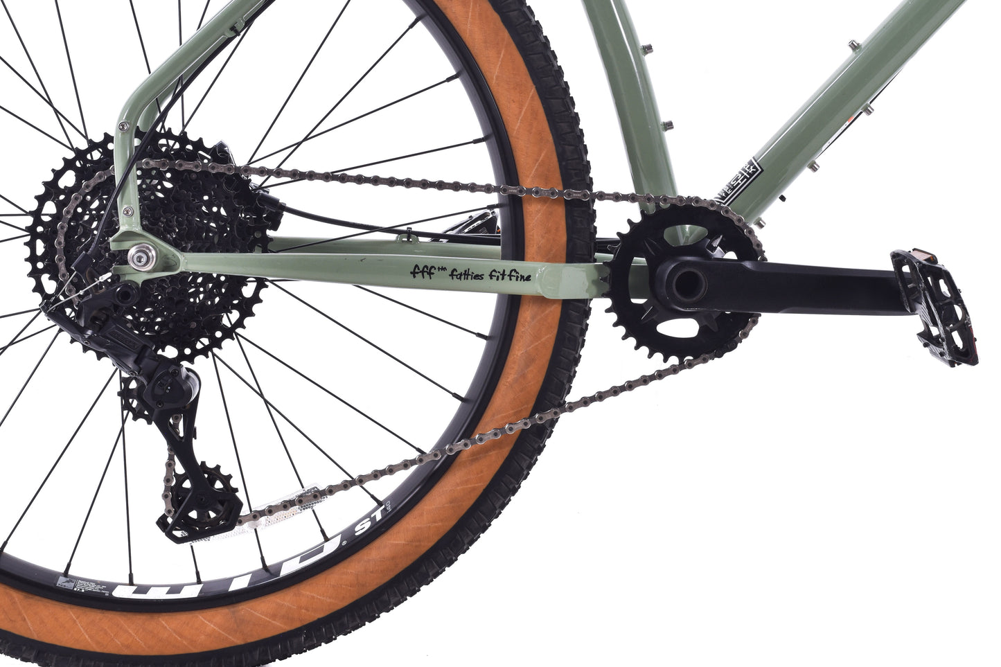 USED Surly Ghost Grappler Large Flat Bar Rigid Steel Mountain Bike 27.5" Microshift Advent X 1x10 speed