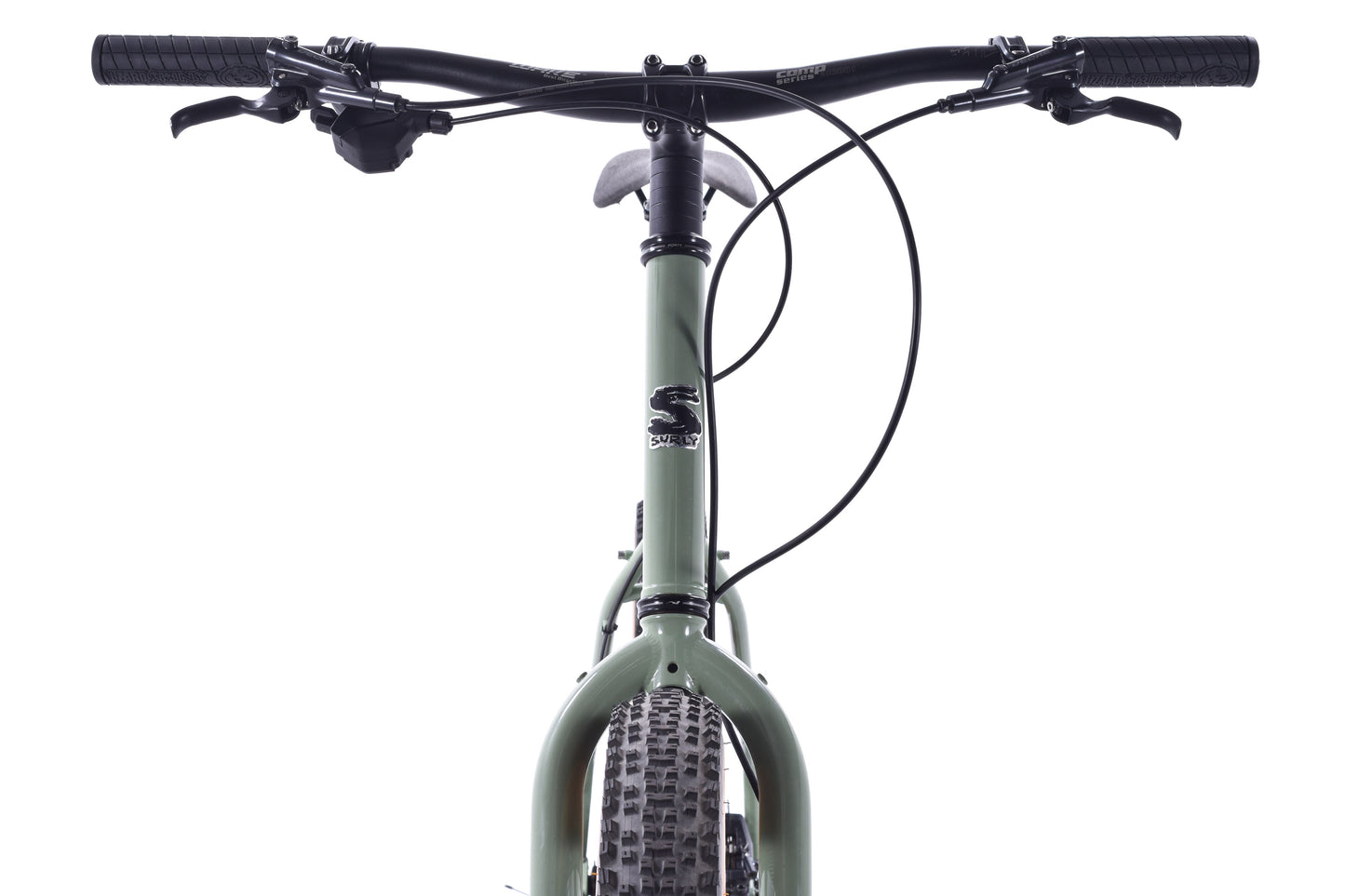 USED Surly Ghost Grappler Large Flat Bar Rigid Steel Mountain Bike 27.5" Microshift Advent X 1x10 speed