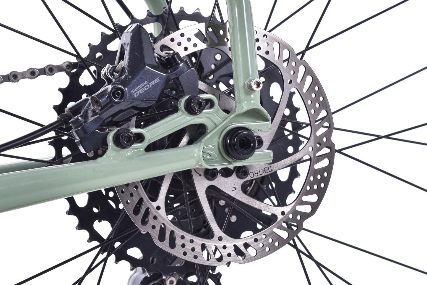 USED Surly Ghost Grappler Large Flat Bar Rigid Steel Mountain Bike 27.5" Microshift Advent X 1x10 speed